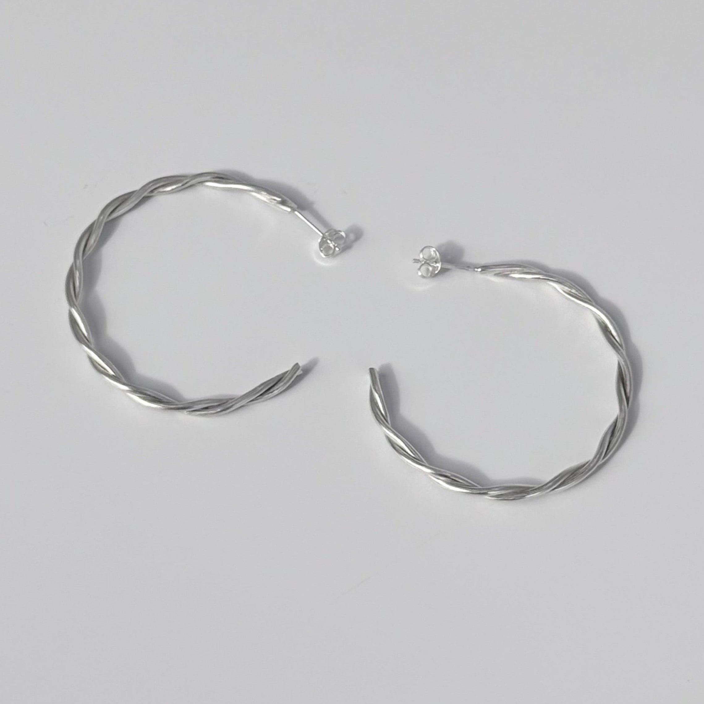 Large Twisted Hoops