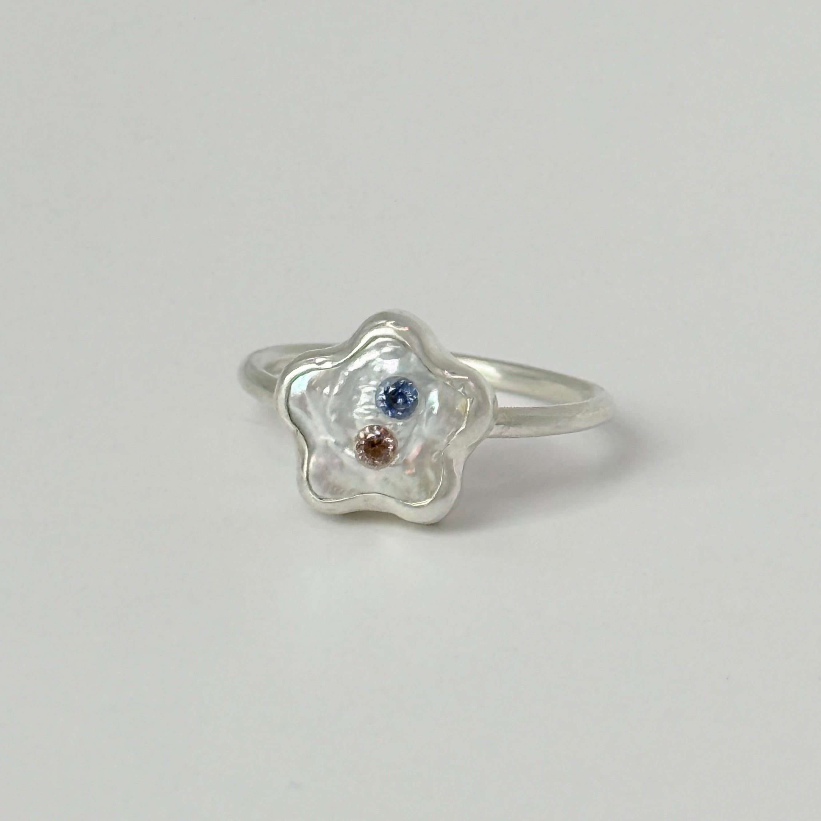 Pearl Flower Ring 01