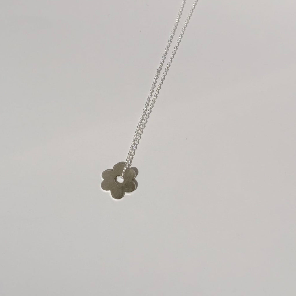Small Organic Flower Necklace