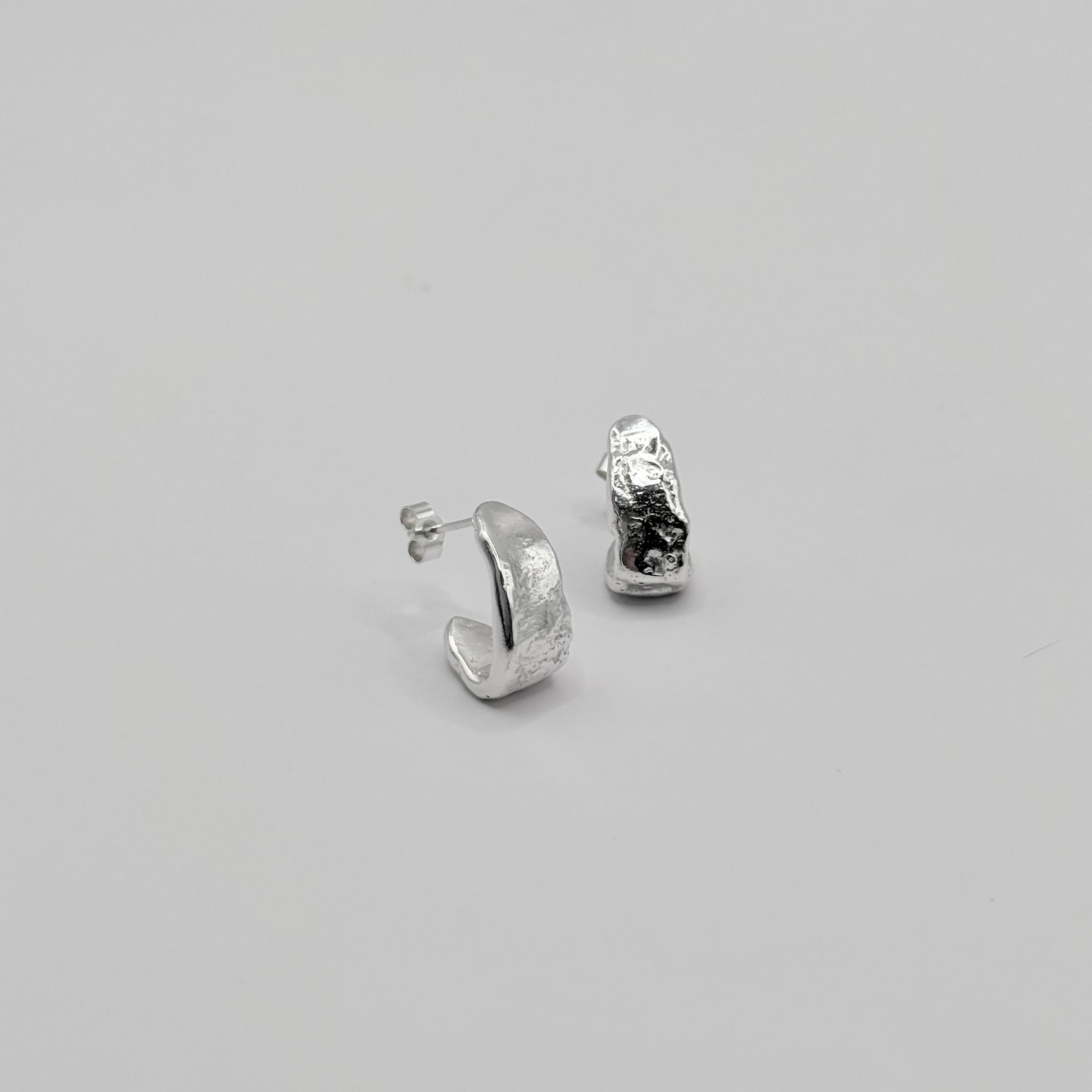 Molten Curl Studs