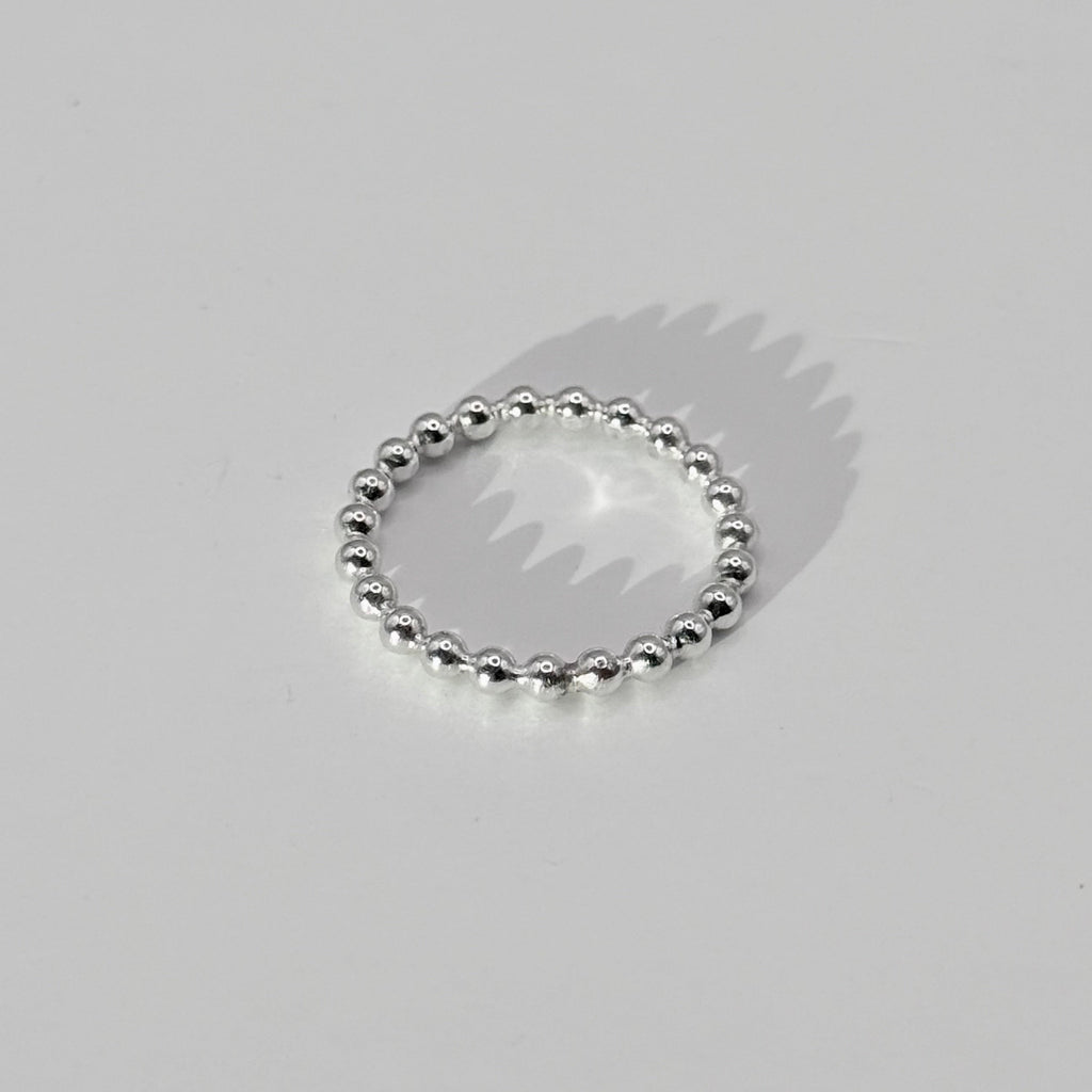 Chunky Beaded Stack Ring