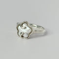 Molten Pearl Flower Ring