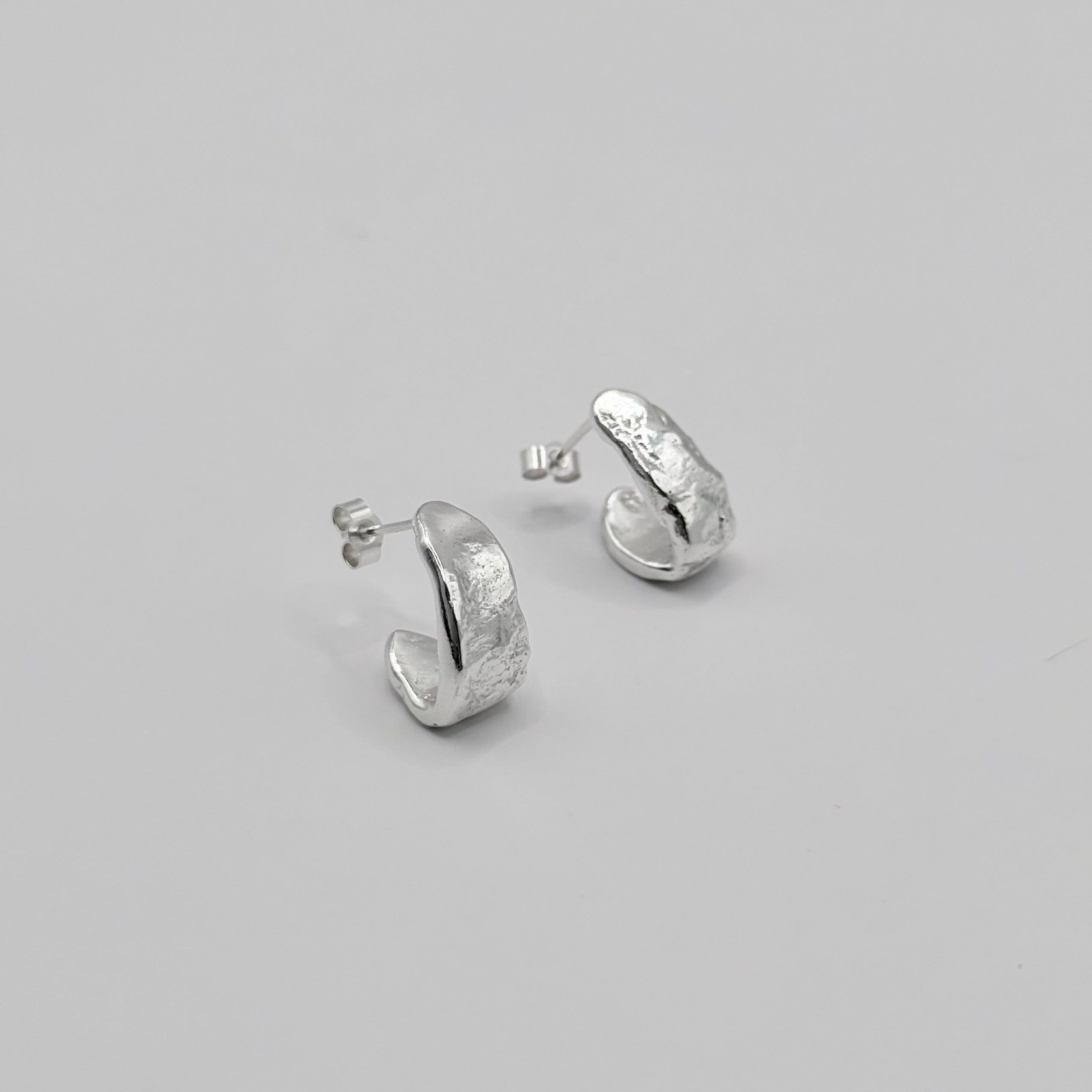 Molten Curl Studs