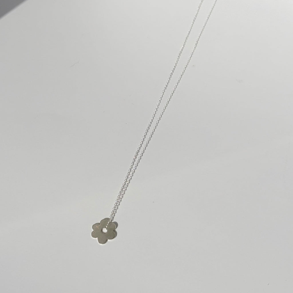 Small Organic Flower Necklace