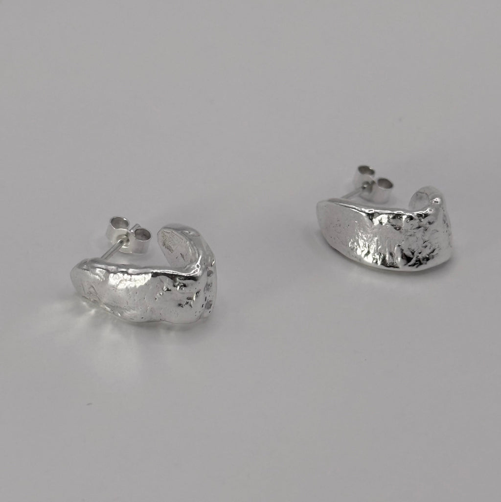 Molten Curl Studs