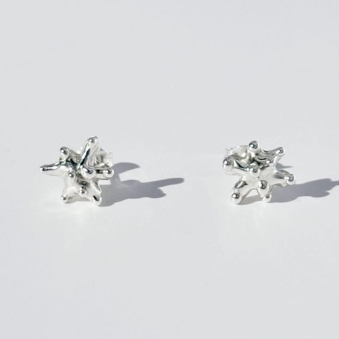 Mini Bobble Star Studs