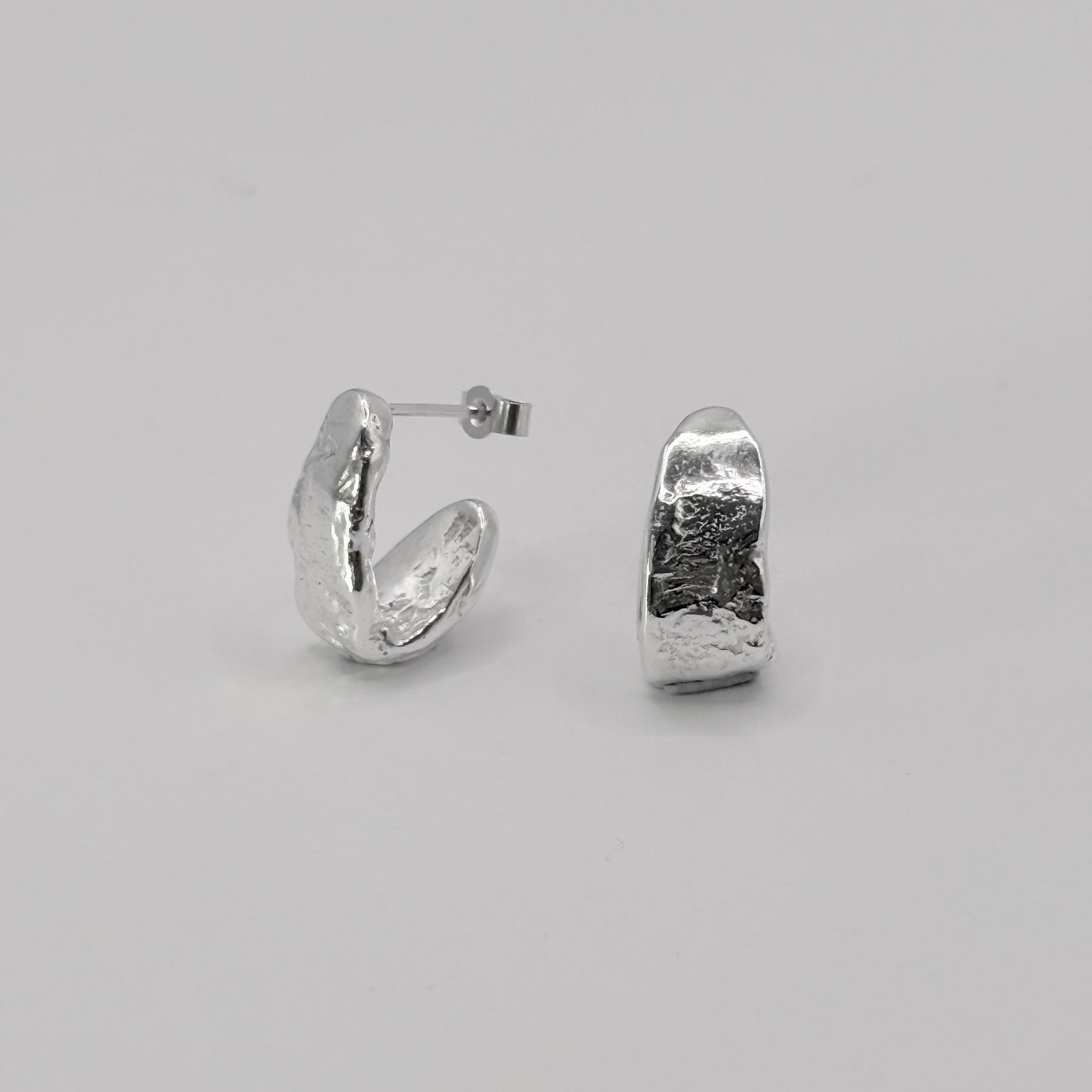 Molten Curl Studs