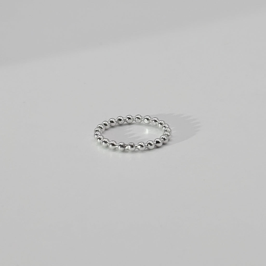 Chunky Beaded Stack Ring