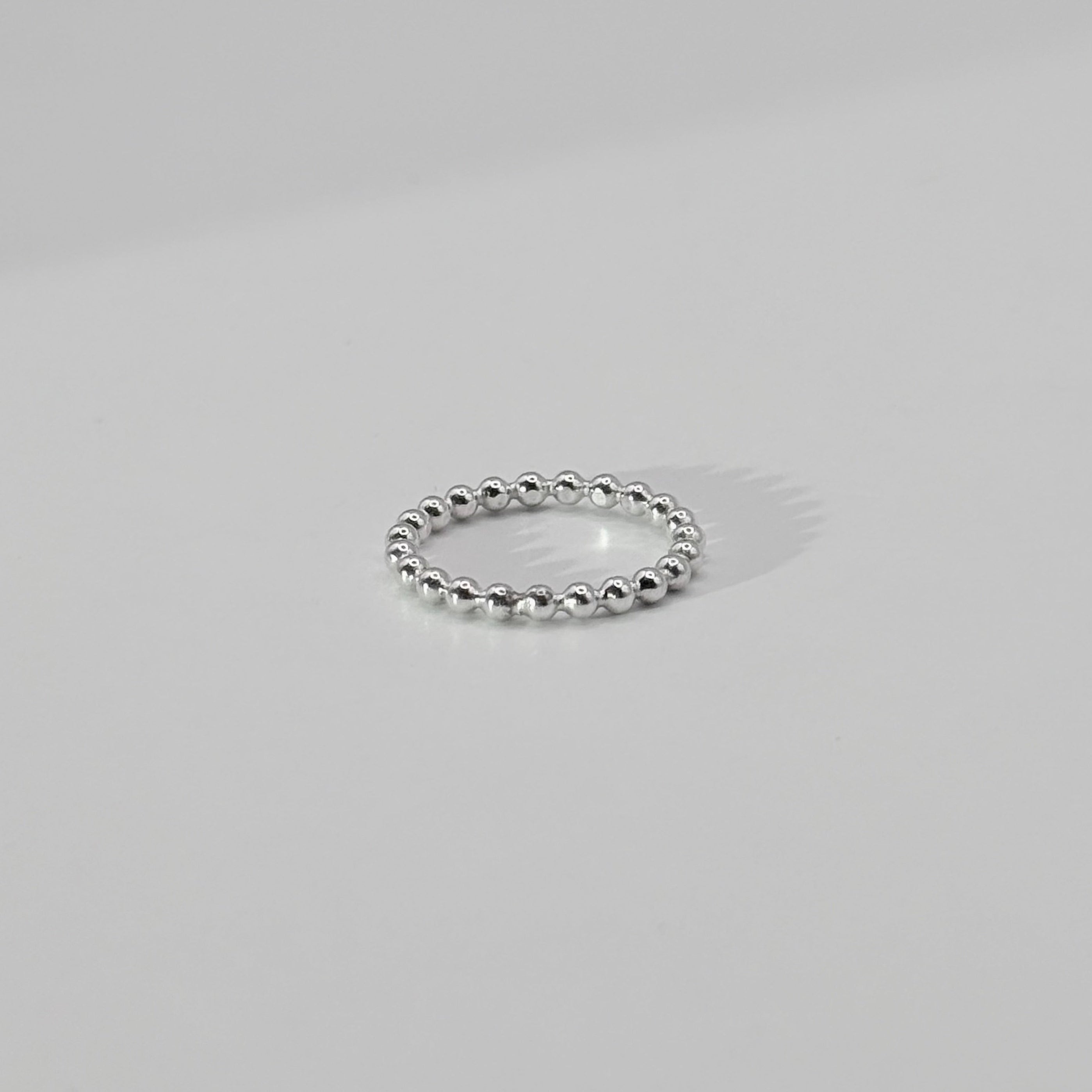 Chunky Beaded Stack Ring