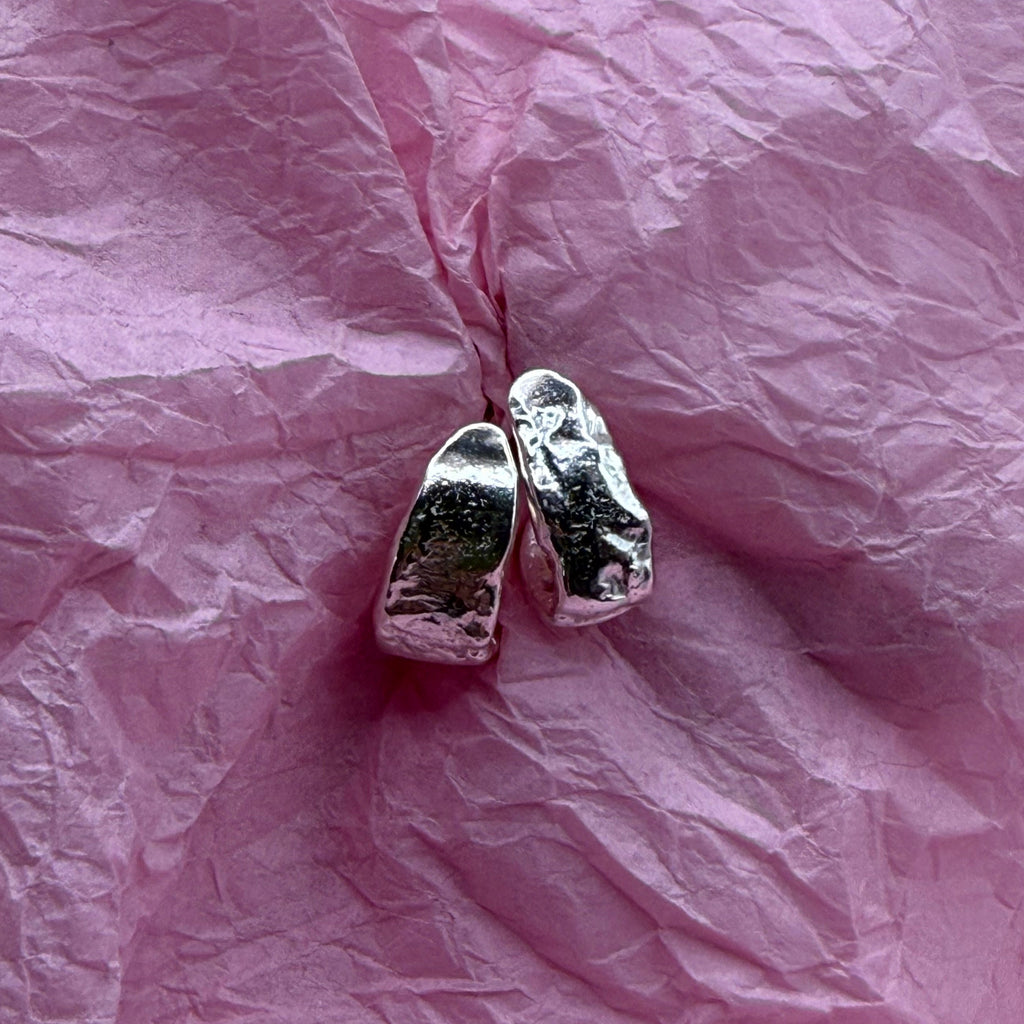Molten Curl Studs