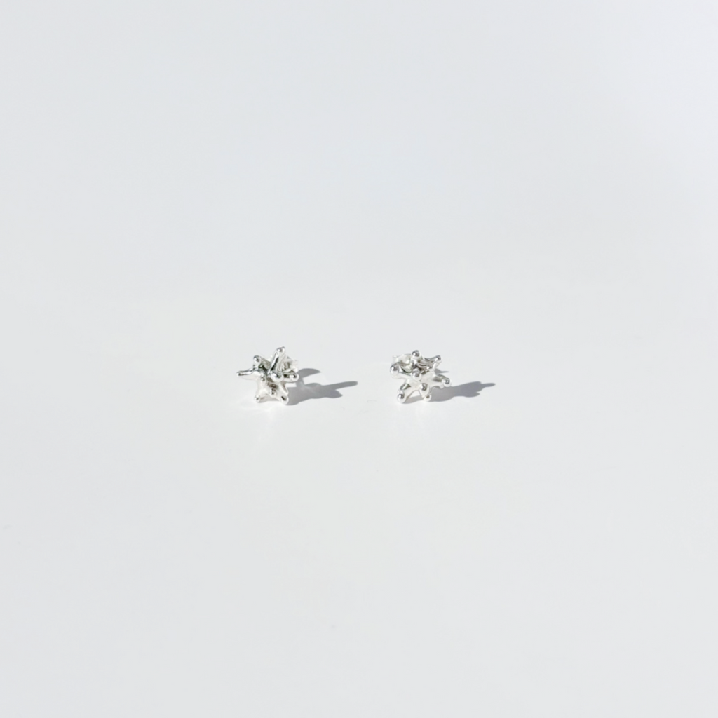 Mini Bobble Star Studs