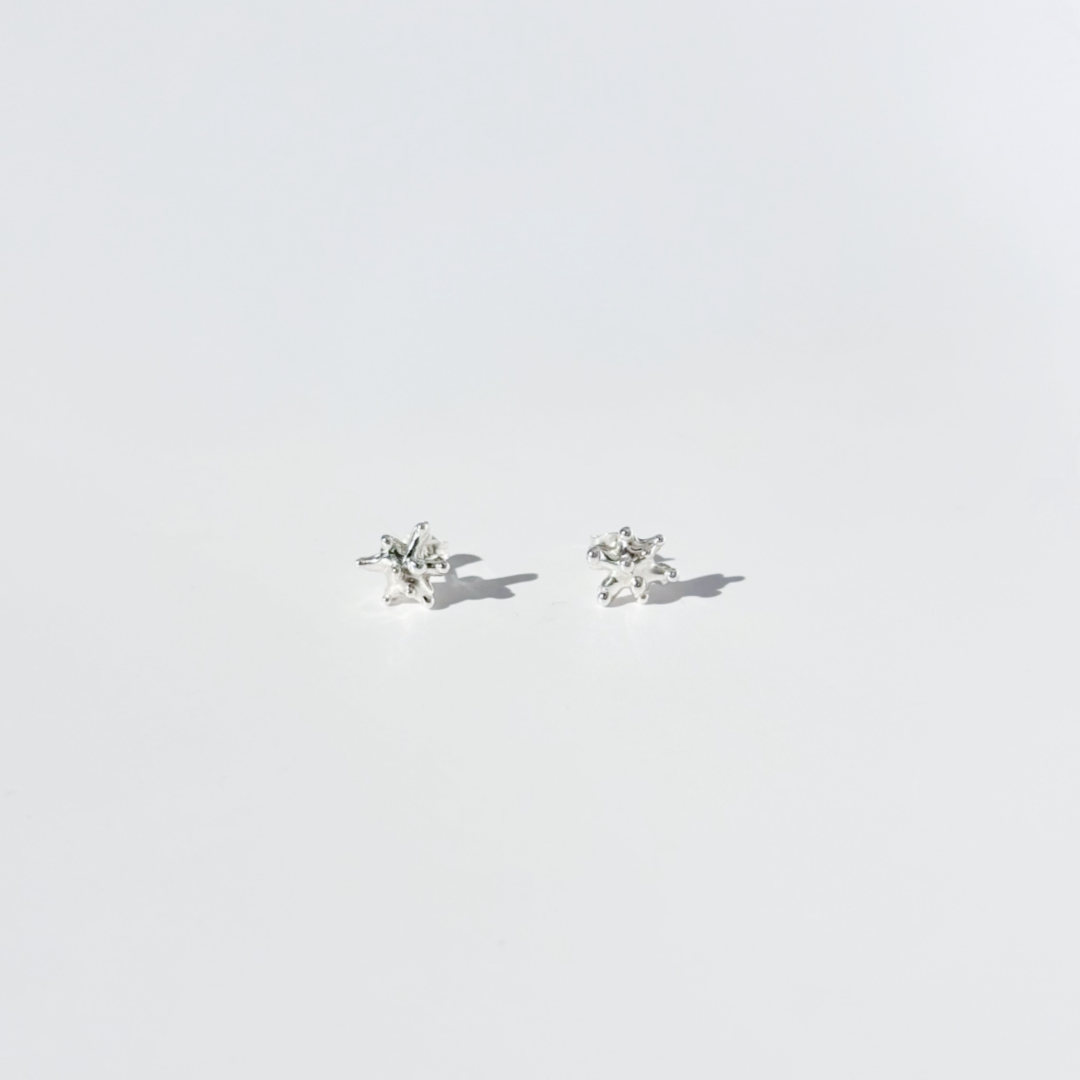Mini Bobble Star Studs