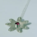 Bloom Necklace with Sapphire