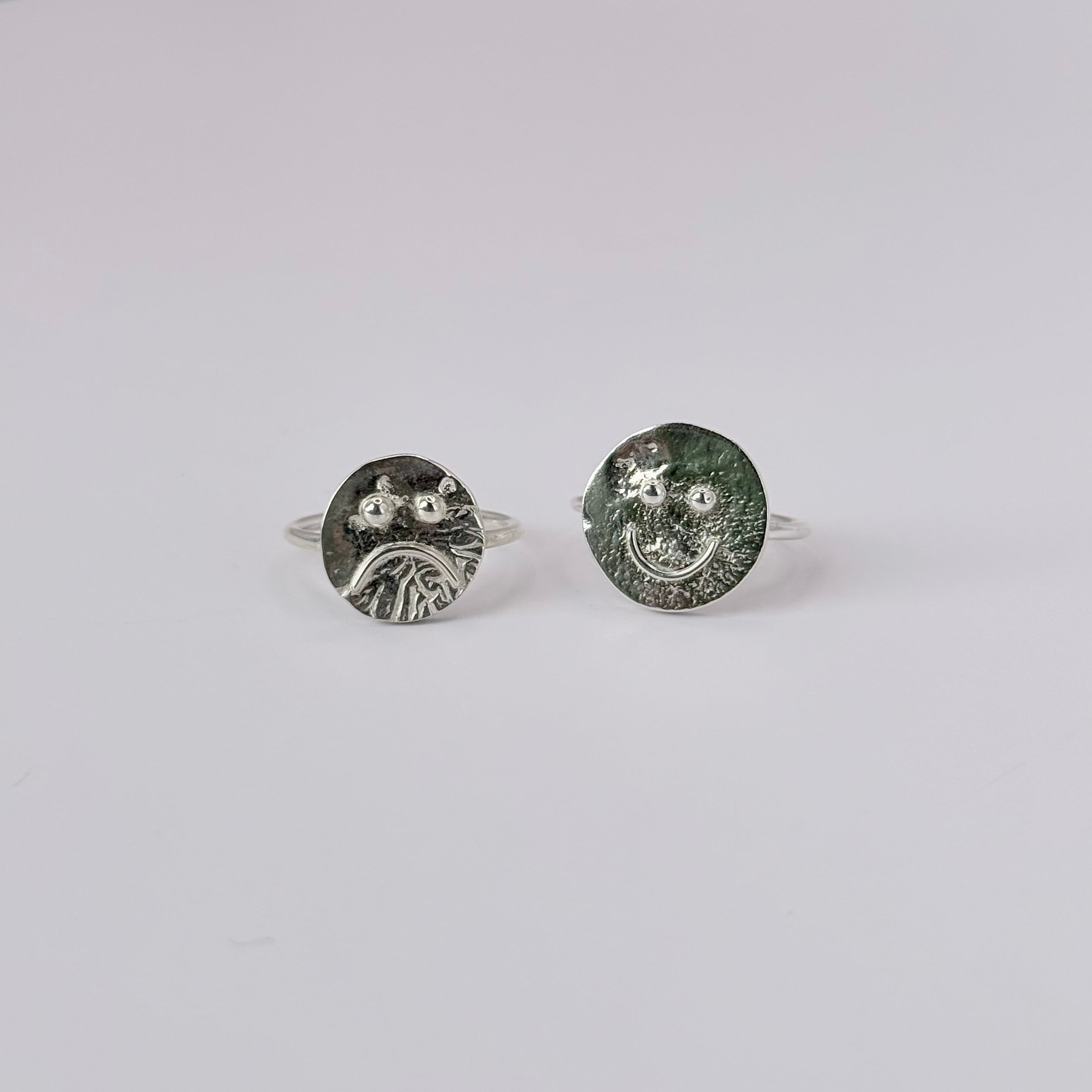 Sad Face Ring