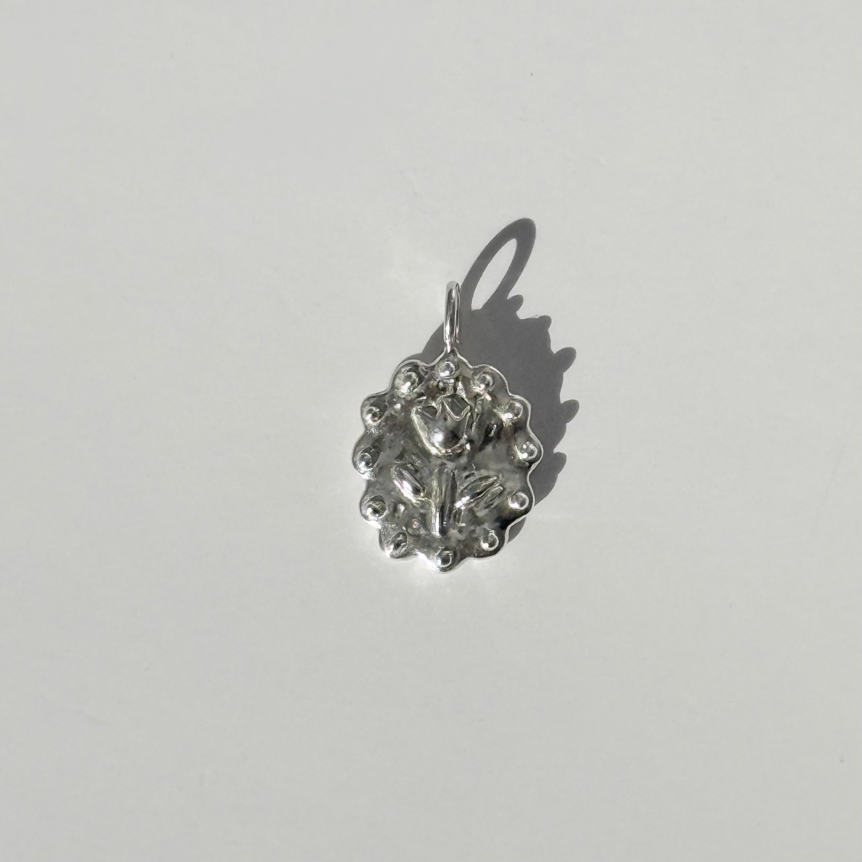 Scalloped Tulip Charm