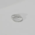 Chunky Beaded Stack Ring