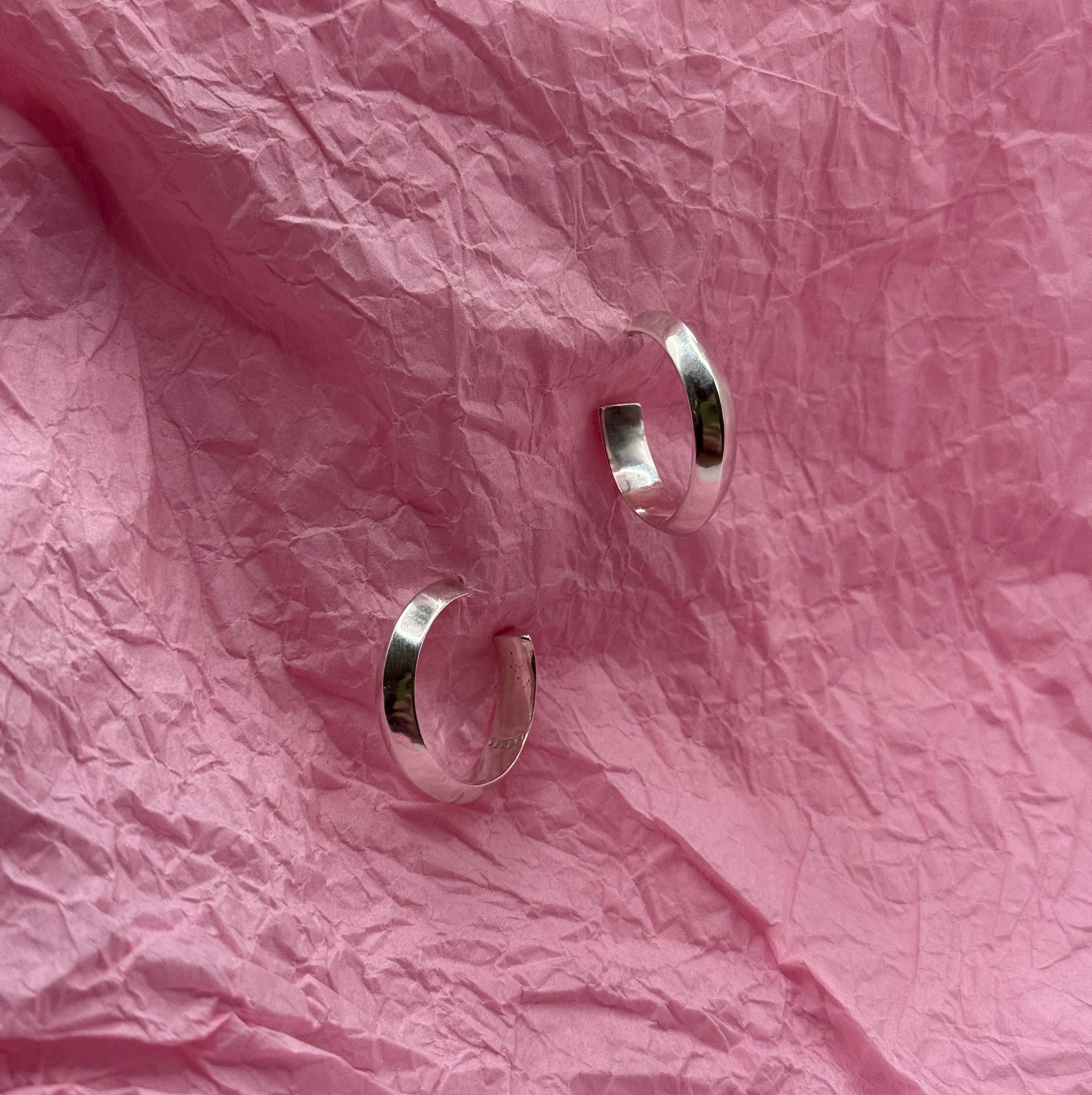 Triangle Wire Hoops
