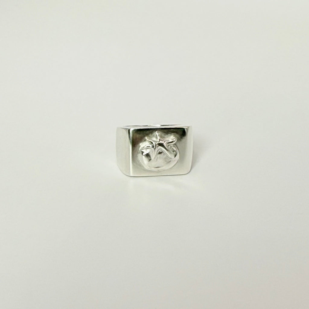 Cherry Tomato Signet Ring