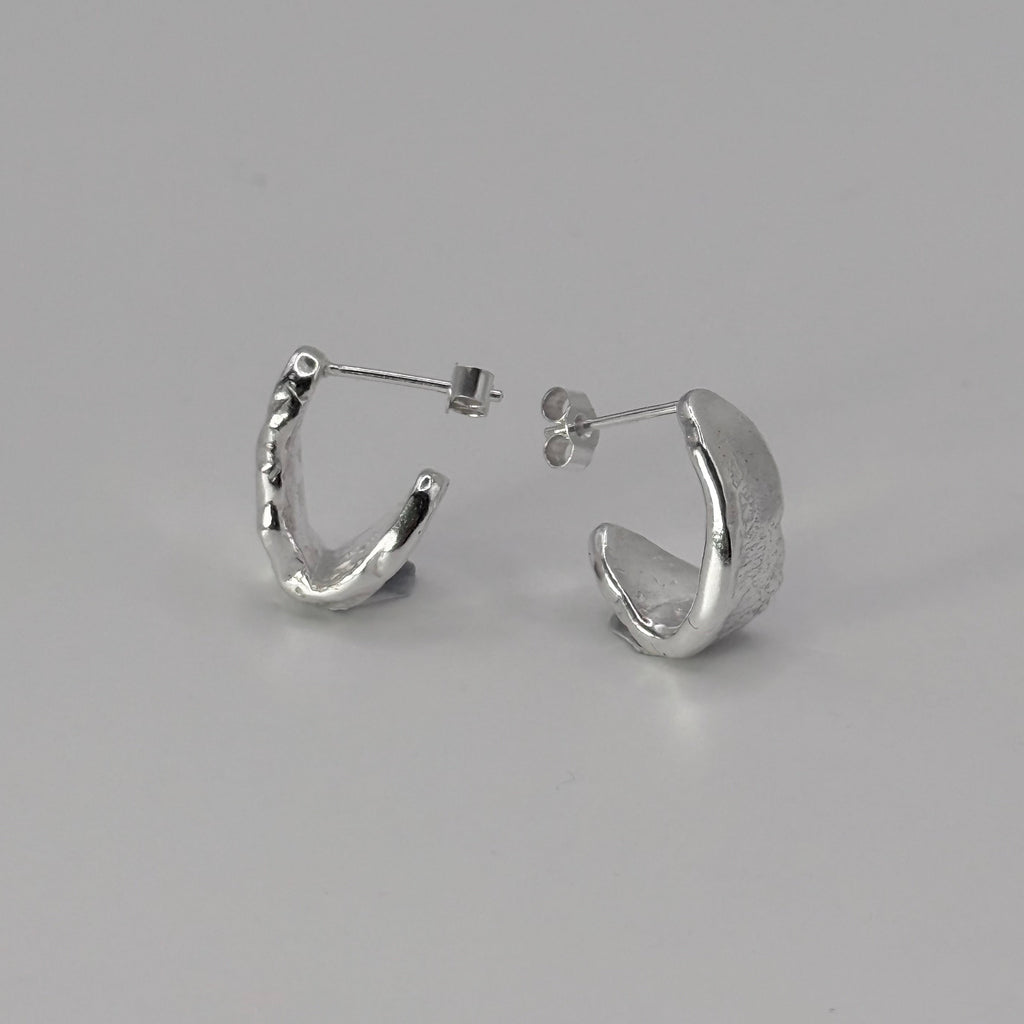 Molten Curl Studs