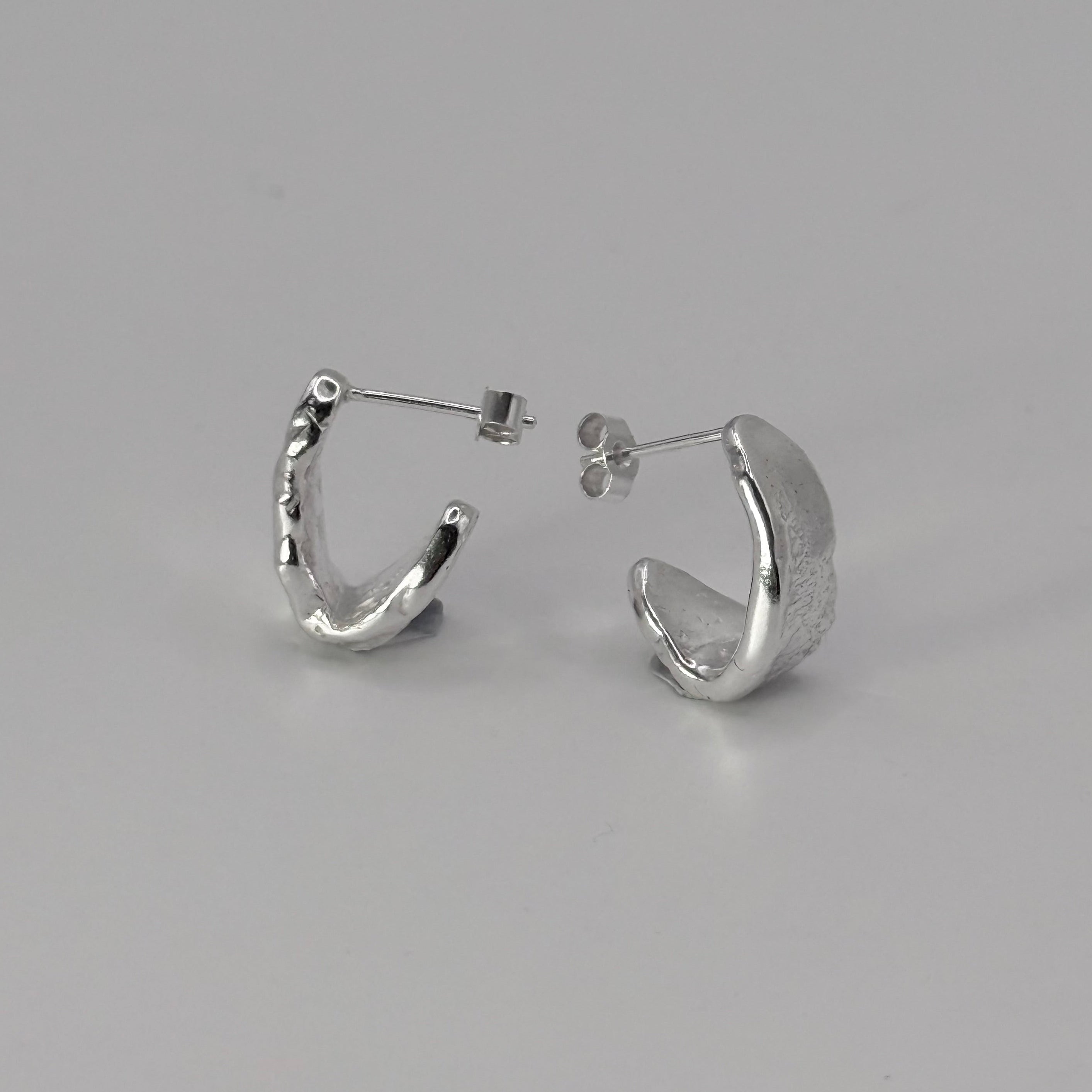 Molten Curl Studs
