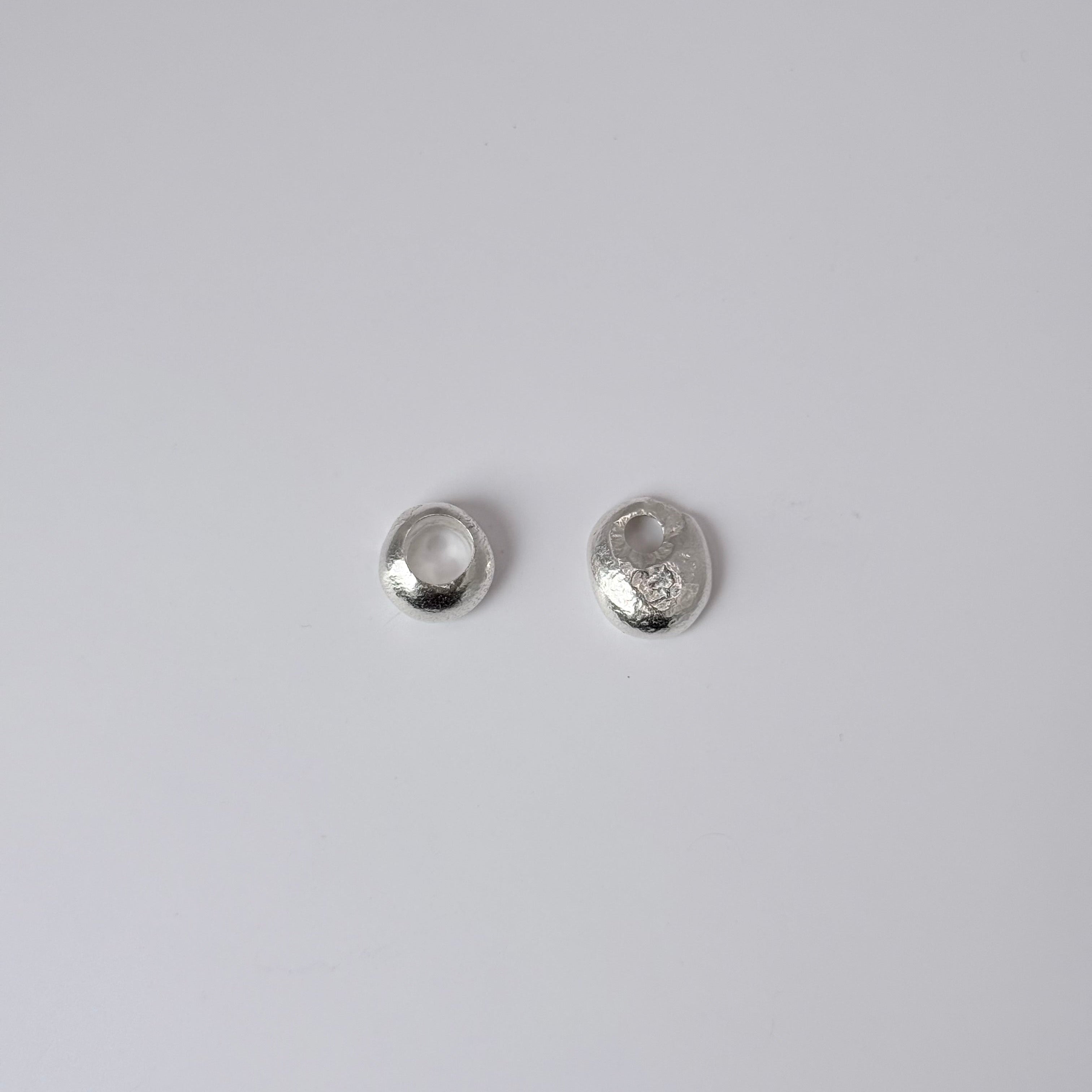 Small Hag Stone Hoops