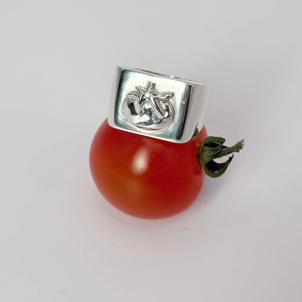 Cherry Tomato Signet Ring