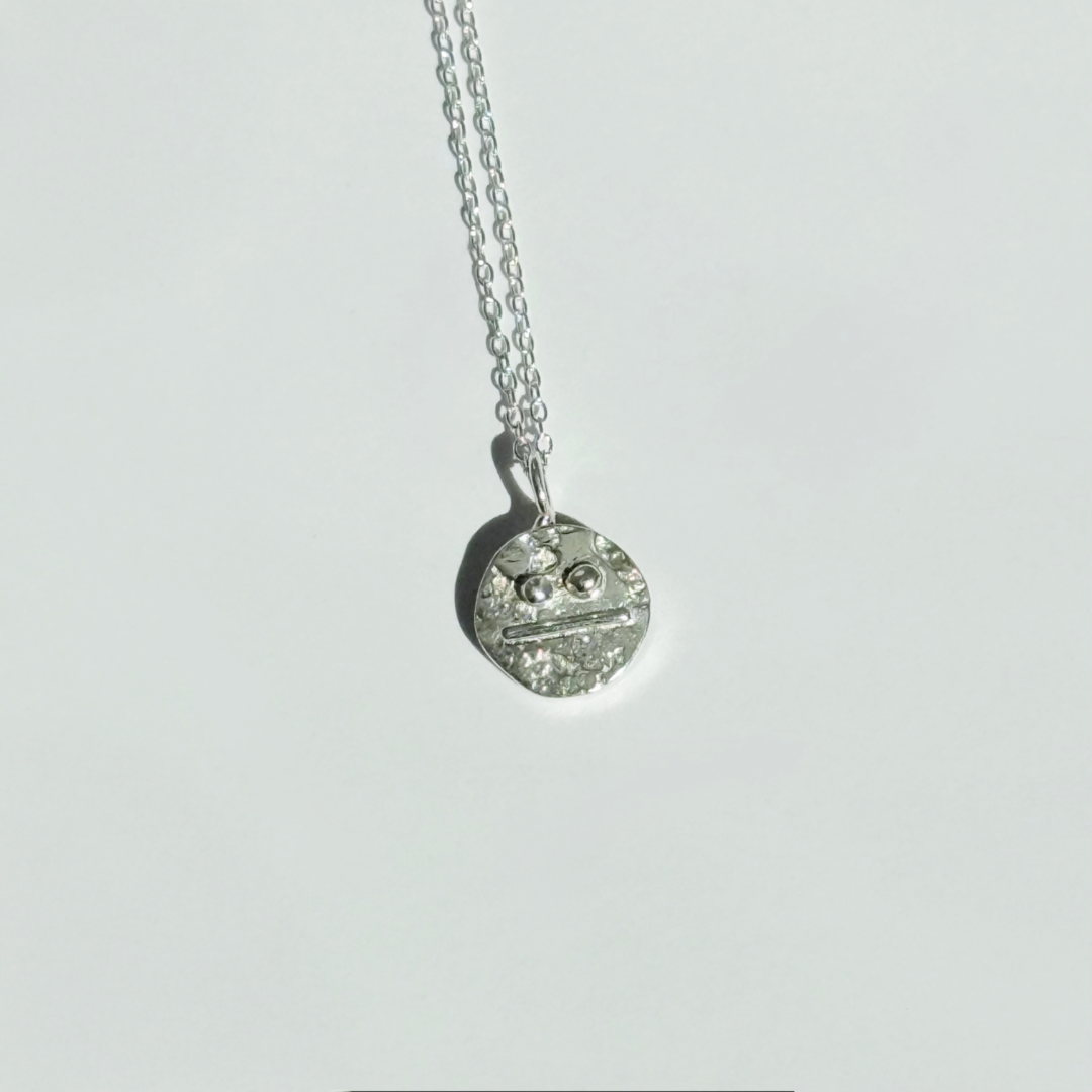 Mini Unbothered Face Necklace