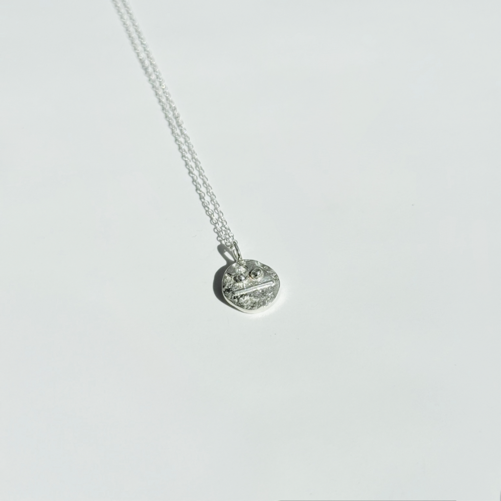 Mini Unbothered Face Necklace