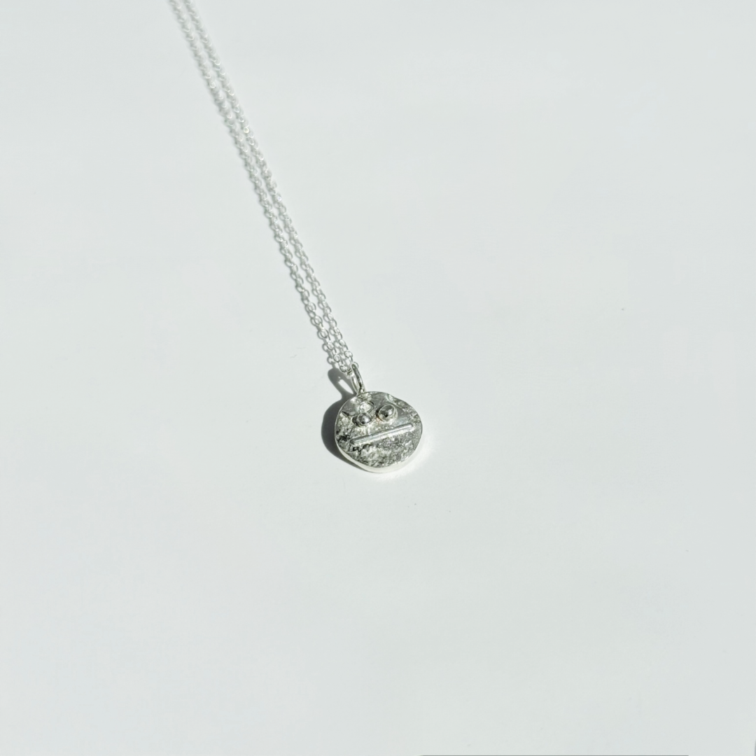 Mini Unbothered Face Necklace