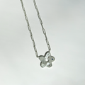 Statement Molten Flower Necklace