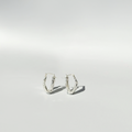 Statement Molten Curl Hoops